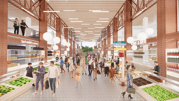 Halles Châtelet - Vues d’illustration non contractuelles