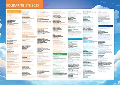 Info solidarité été - contacts utiles