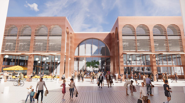 Halles Châtelet - Vues d’illustration non contractuelles