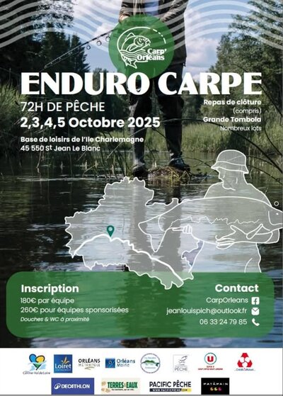 Enduro de pêche de la carpe