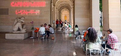 Café éphémère au Musée des beaux-arts