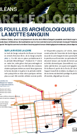 Les fouilles archéologiques de la Motte Sanguin