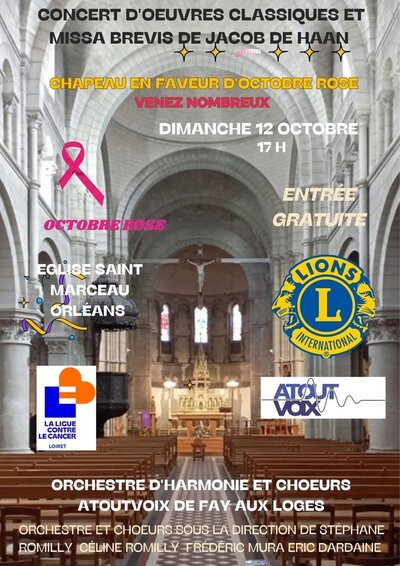 Concert pour Octobre rose