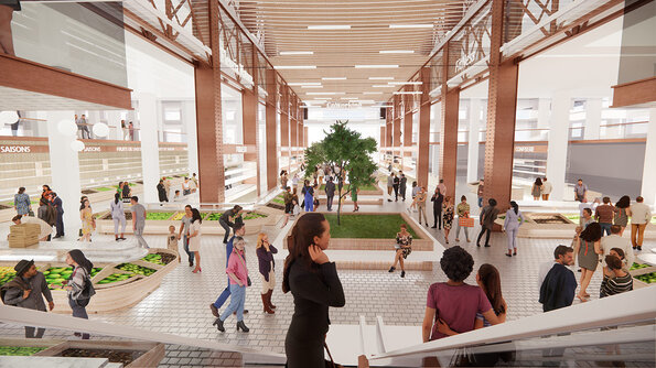 Halles Châtelet - Vues d’illustration non contractuelles