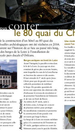 Laissez-vous conter le 80 quai du Châtelet