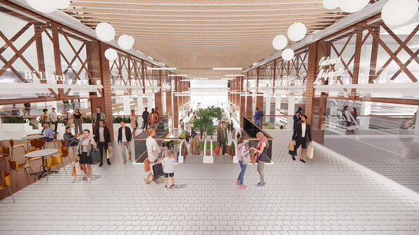 Halles Châtelet - Vues d’illustration non contractuelles