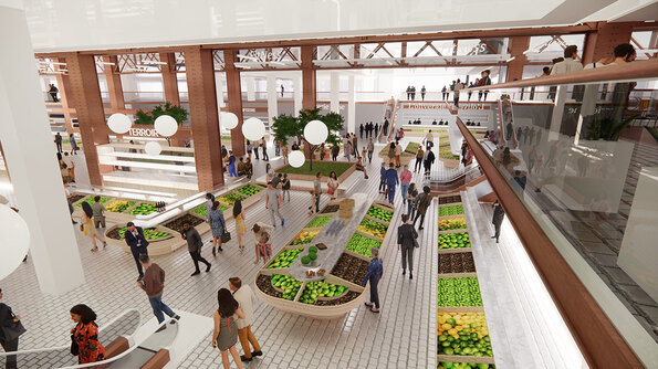 Halles Châtelet - Vues d’illustration non contractuelles