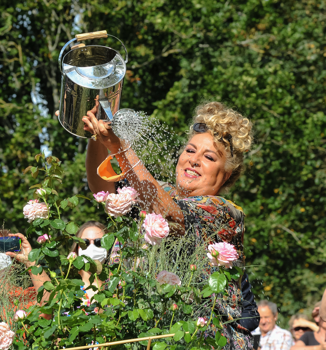 Baptême de la rose Marianne James® Aube Baptême de la rose Marianne James® Aube