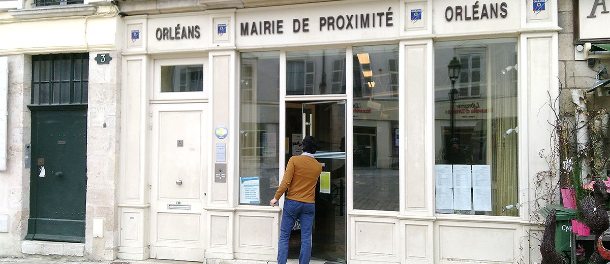 façade de la mairie de proximité centre-ville, 5 place de la République
